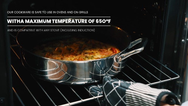 Amazon.com: KOBACH 8in Nonstick Frying Pan - Stainless Steel